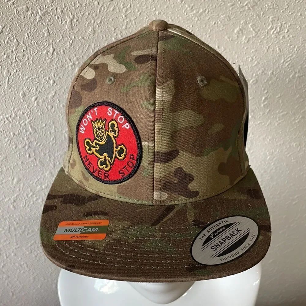 NWT Classics MultiCam Snap Back Cap - Picture 2 of 8